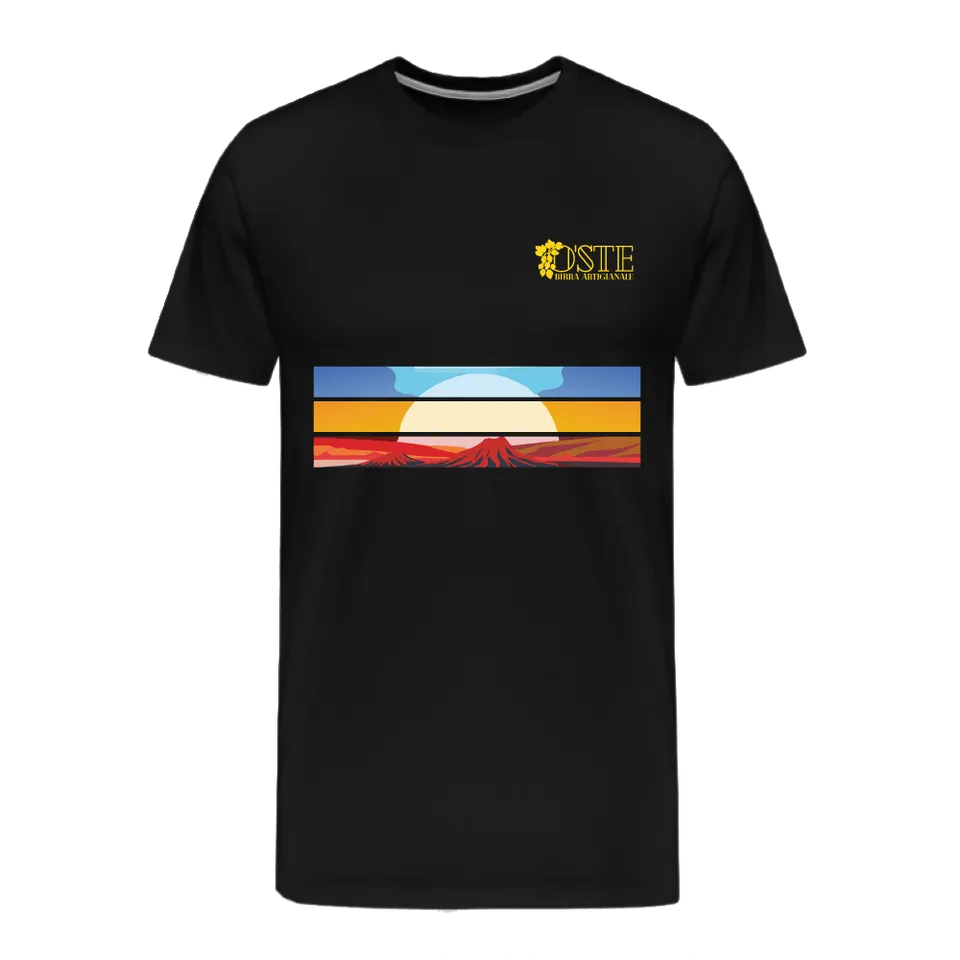 O'Ste GiftCard & T-shirt maglietta nera cotone taglia L