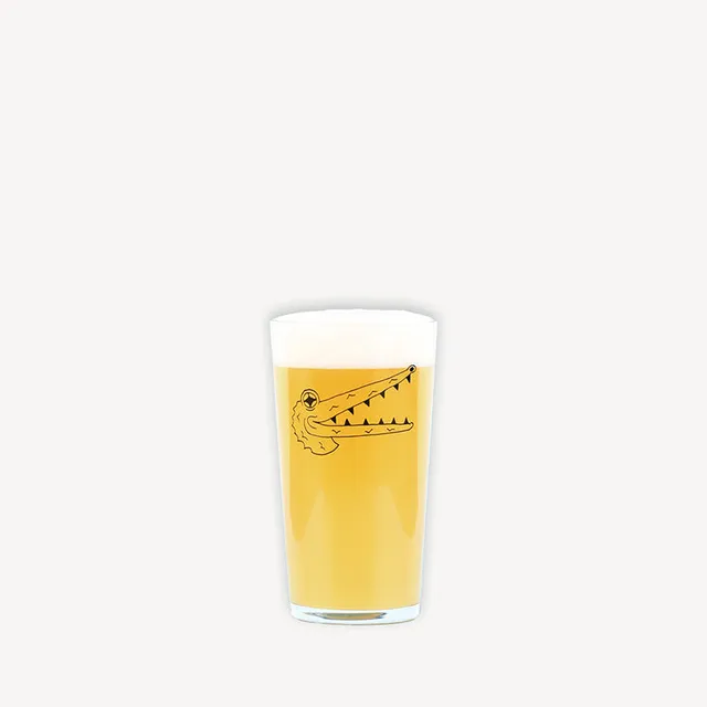 Deya Merch Half Pint Glass Black Croc bicchiere birra 0,3L