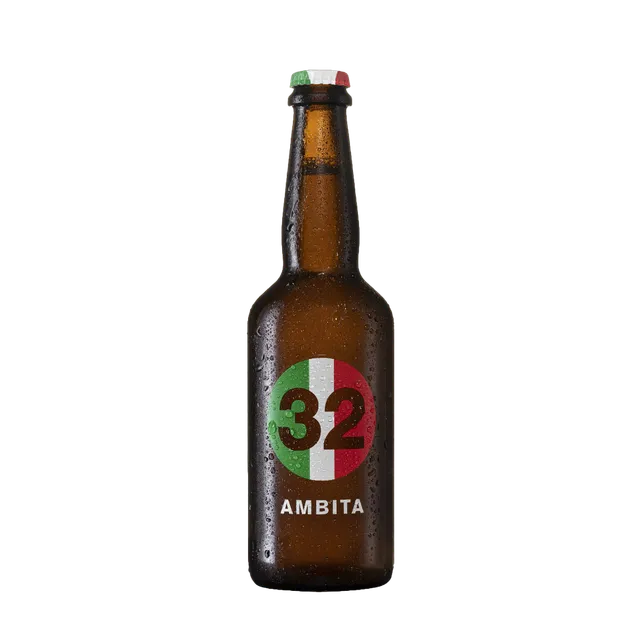 32 Via dei Birrai Ambita birra chiara 50 cl monoluppolo italiano