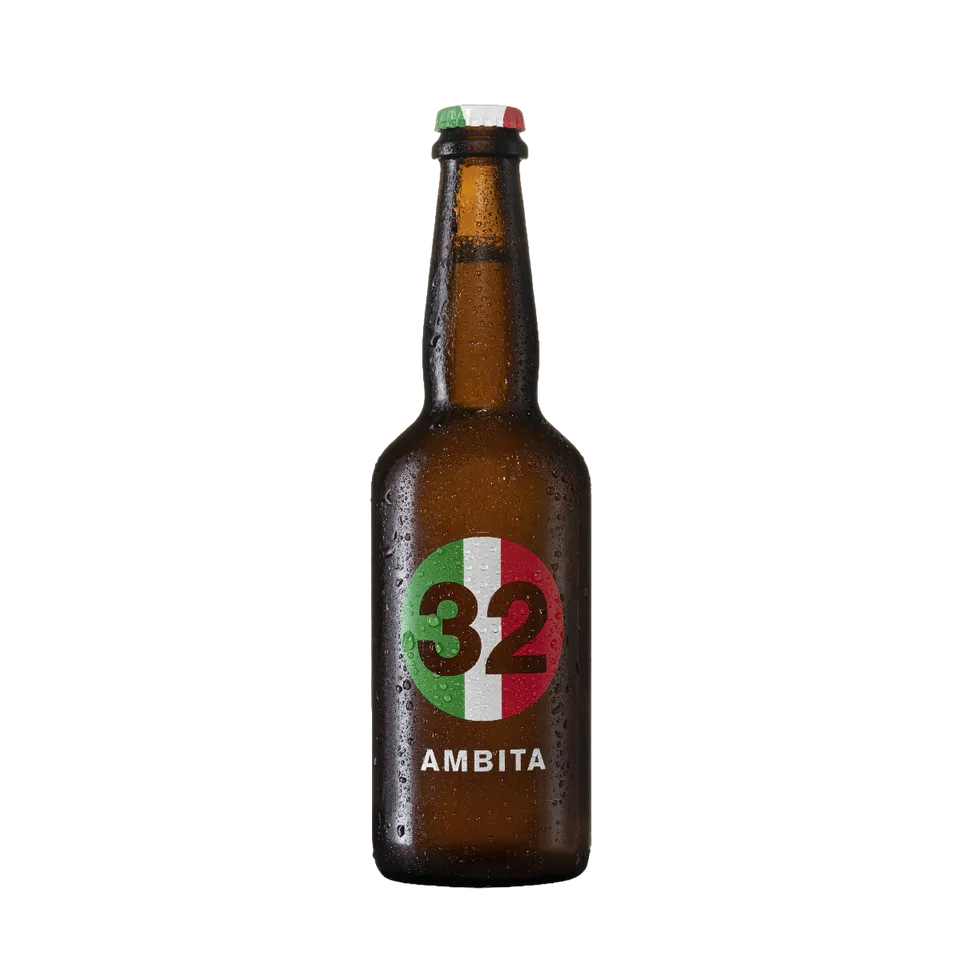 32 Via dei Birrai Ambita birra chiara 50 cl monoluppolo italiano