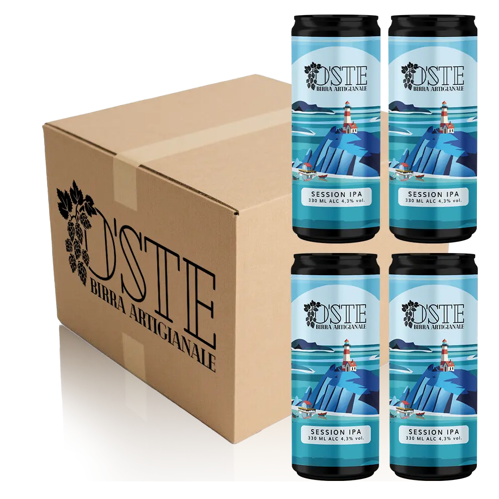O'Ste Session IPA birra lattina 4x330 ml agrumata