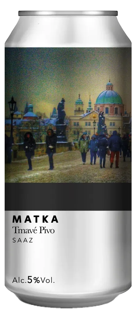 Shire Brewing Matka Czech Dark Lager lattina 5% Tmavé Pivo