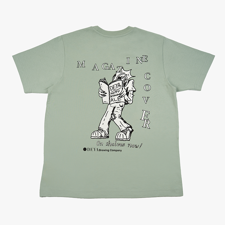 Deya Merch Magazine Cover V3 maglietta cotone Aloe