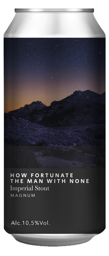 Shire Brewing Fortunate Man Birra Lattina Stout Vaniglia 10,5%