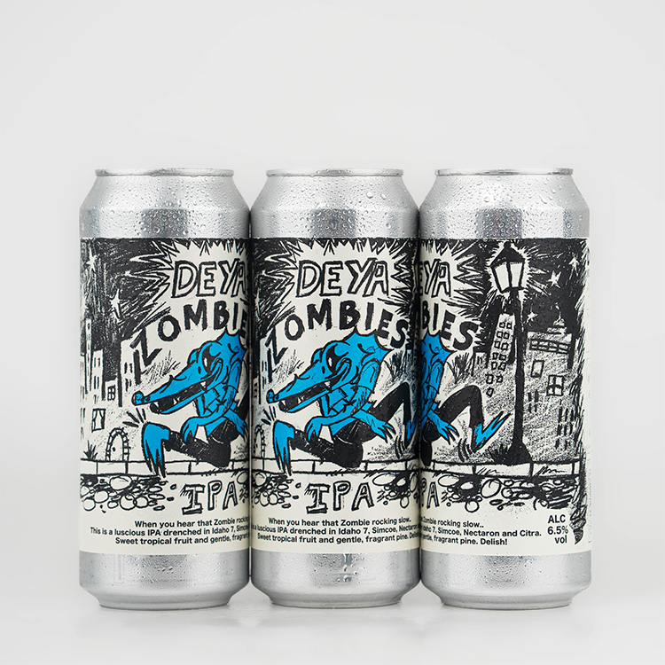 Deya Zombies IPA lattina 500ml 6,5% Idaho 7 Citra