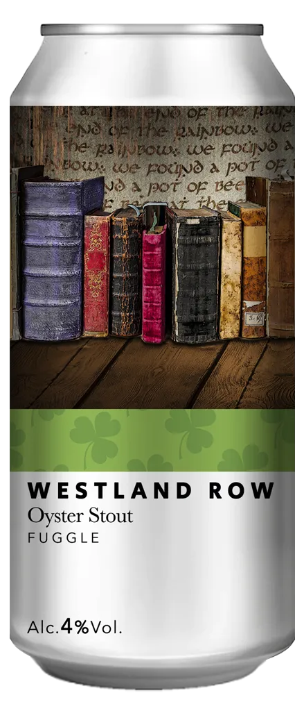 Shire Brewing Westland Row birra oyster stout 4% lattina