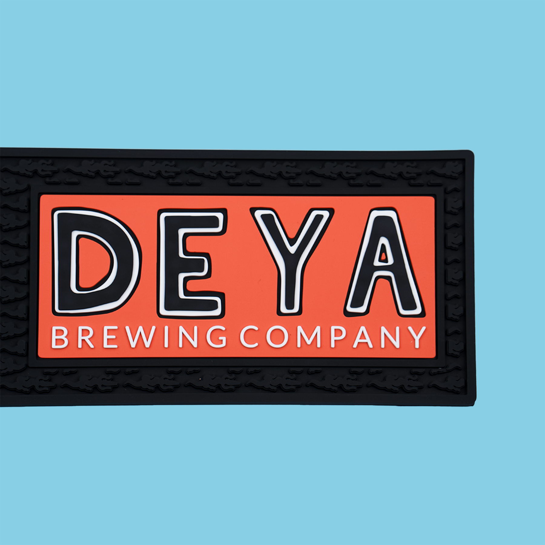Deya Merch Bar Runner nero tappetino bar 60x20 cm