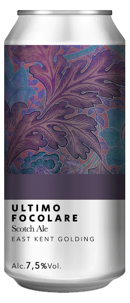 Shire Brewing Ultimo Focolare Birra Lattina Scotch Ale 7,5%