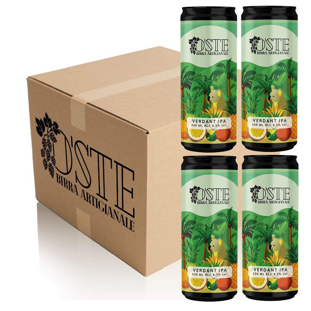 O'Ste Verdant IPA birra artigianale box 4 lattine 330ml tropicale