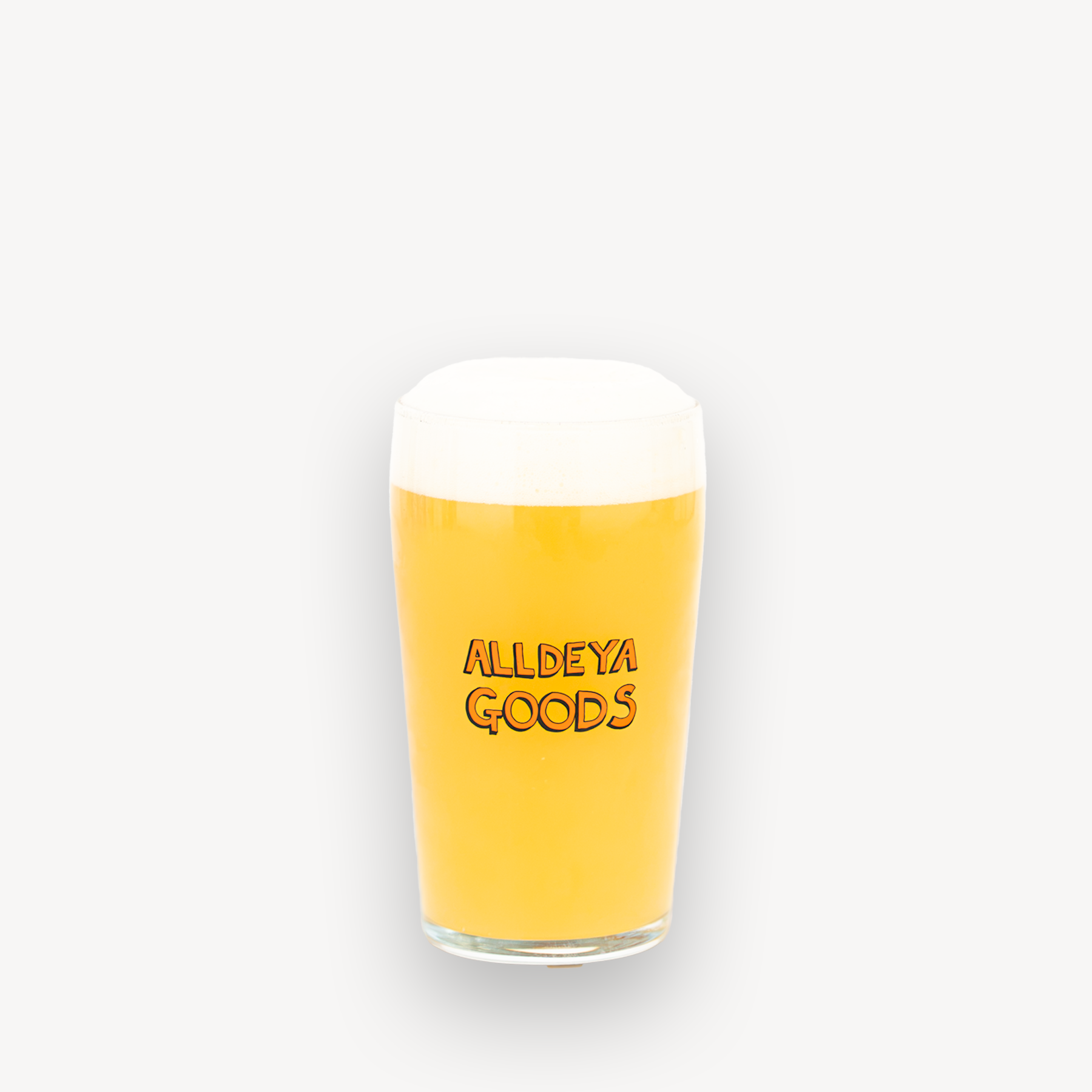 Deya Merch ADG Pint Glass bicchiere pinta Rastal