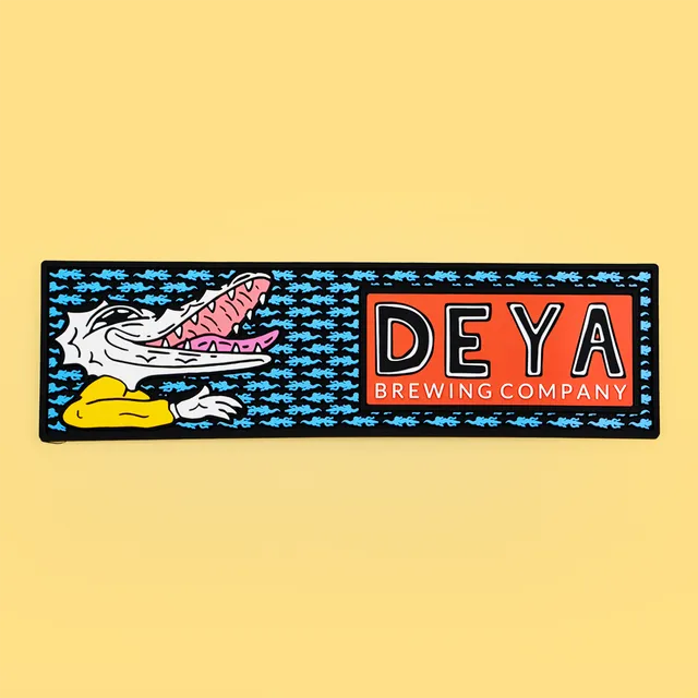 Deya Bar Runner Blue tappetino bar PVC 600x200 mm blu