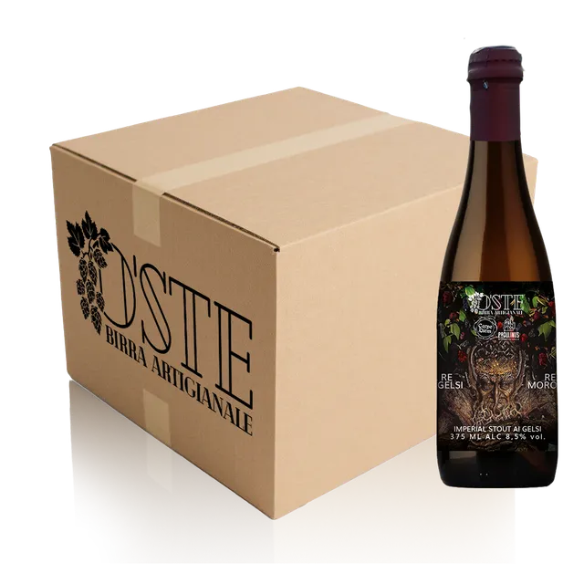 O'Ste Rex Mororum Imperial Stout birra 375ml gelsi neri