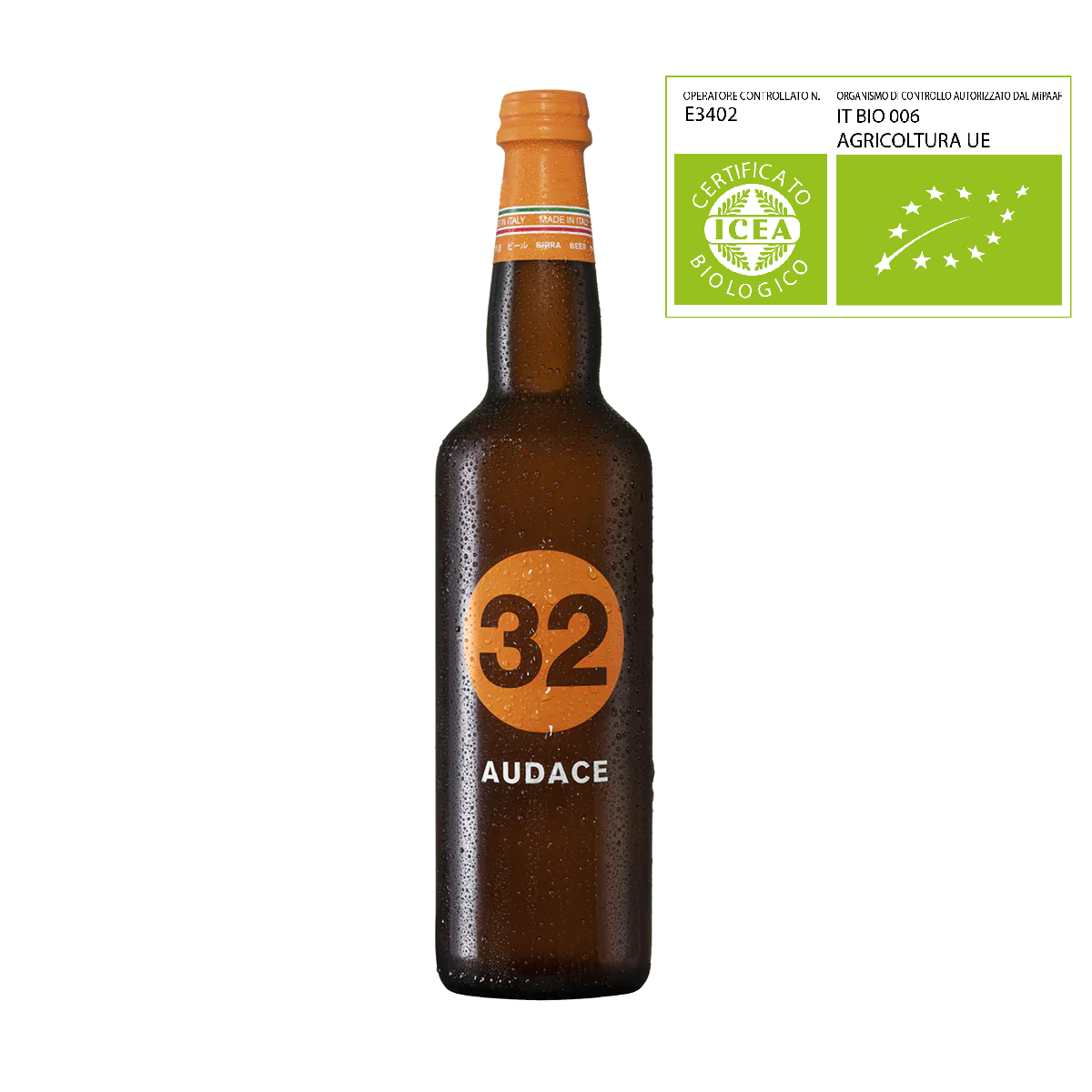 32 Via dei Birrai Audace Bio Birra Artigianale 75 cl Strong Ale