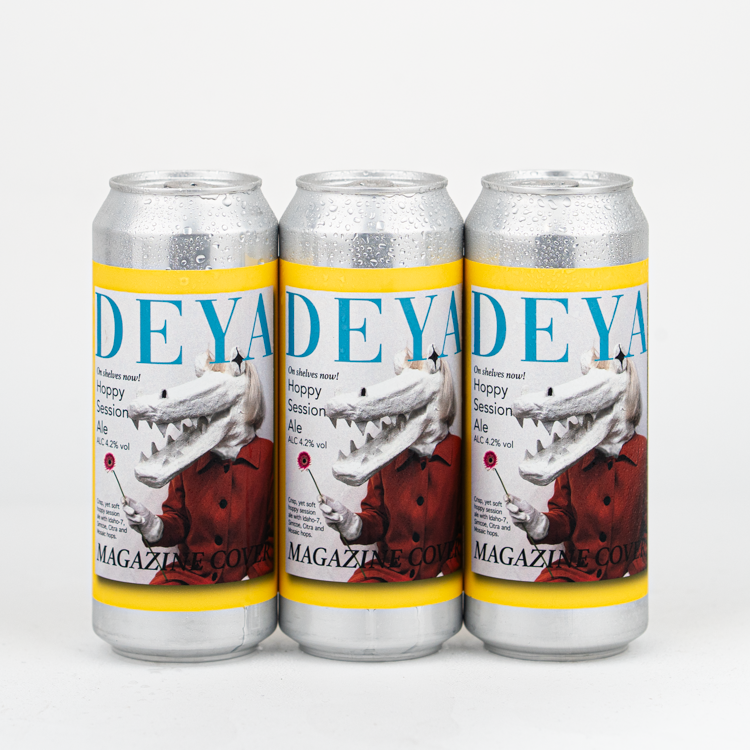 Deya Magazine Cover Pale Ale Lattina 500ml 4.2% gluten free