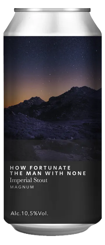 Shire Brewing Fortunate Man Birra Lattina Stout Vaniglia 10,5%