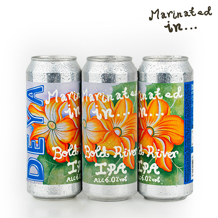 Deya Marinated in Bold River IPA lattina 500ml 6% NZ