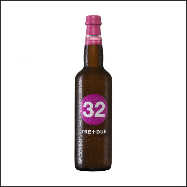 32 Via dei Birrai Tre+Due birra chiara 75 cl leggera 3,2%