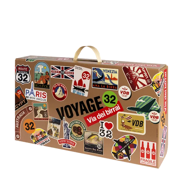 32 Via dei Birrai Voyage 32 valigia 7x75 cl