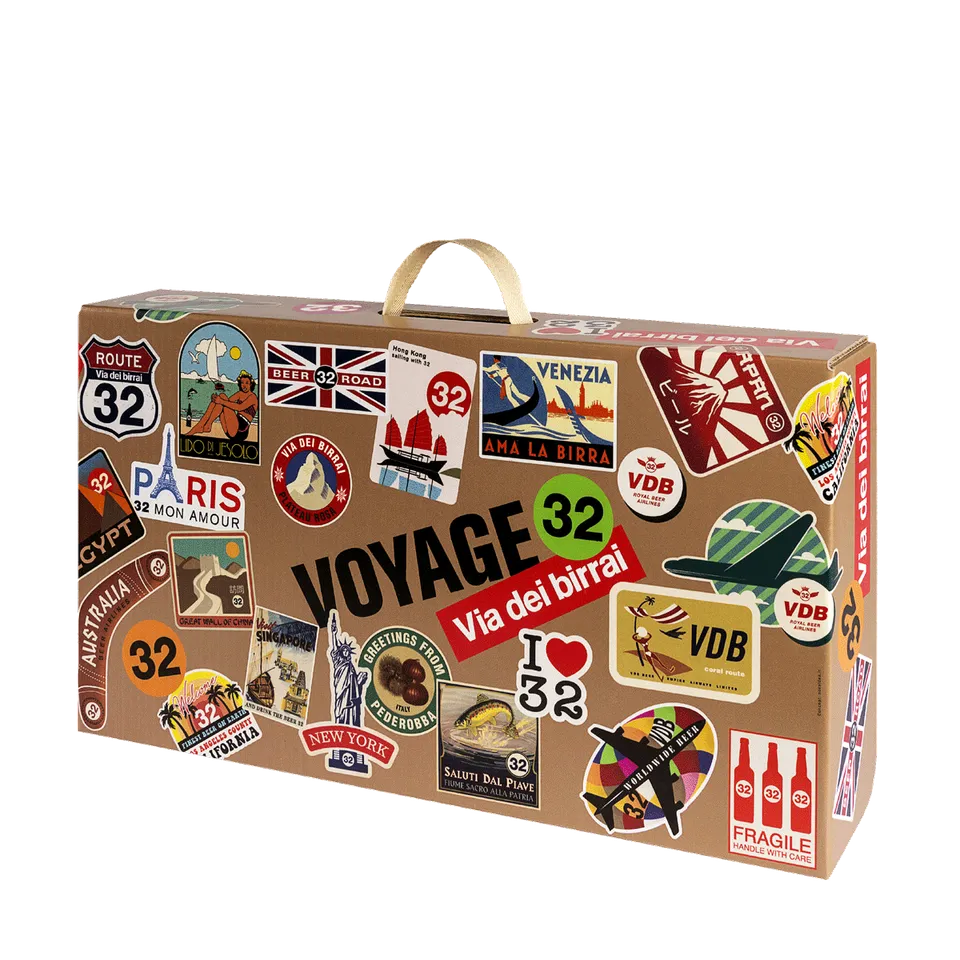32 Via dei Birrai Voyage 32 valigia 7x75 cl