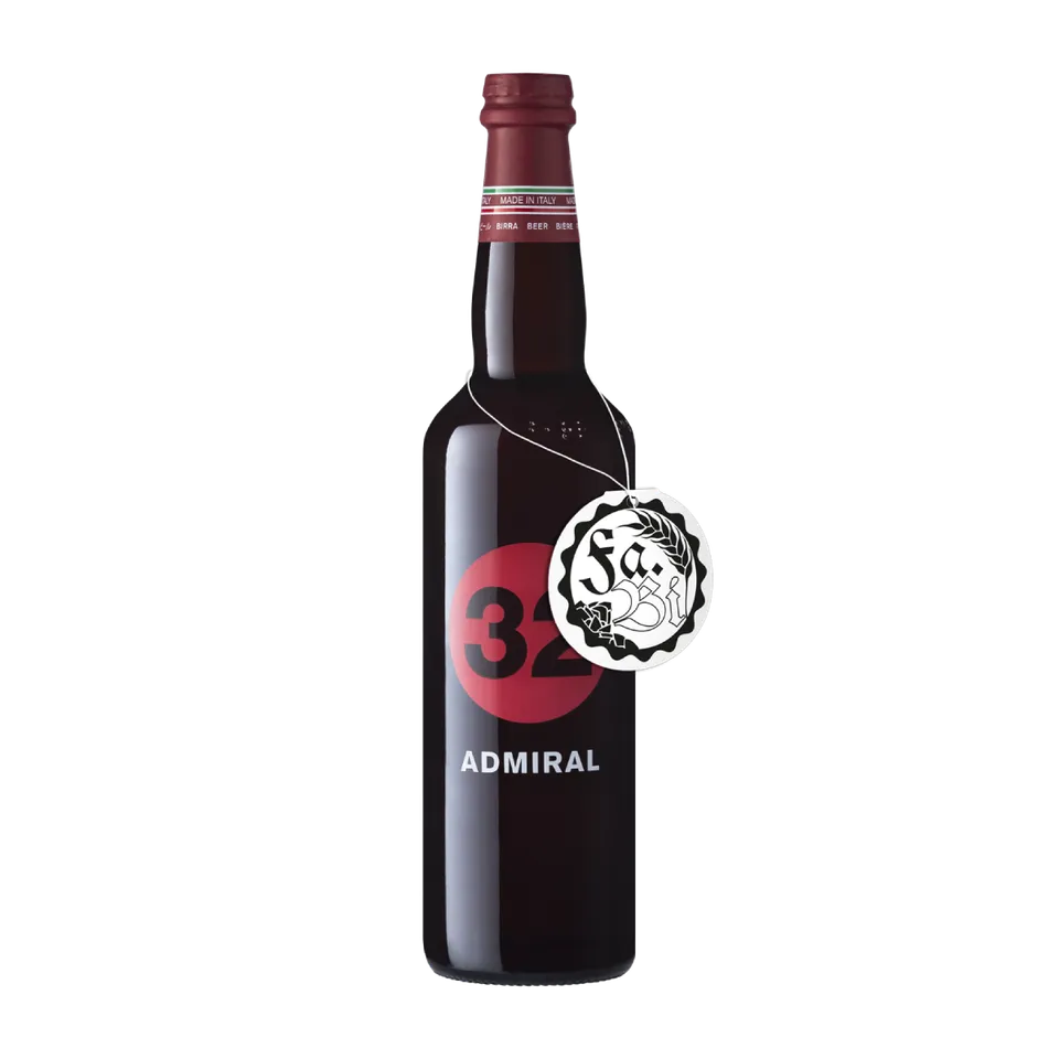 32 Via dei Birrai Admiral Birra Ambrata 75 cl
