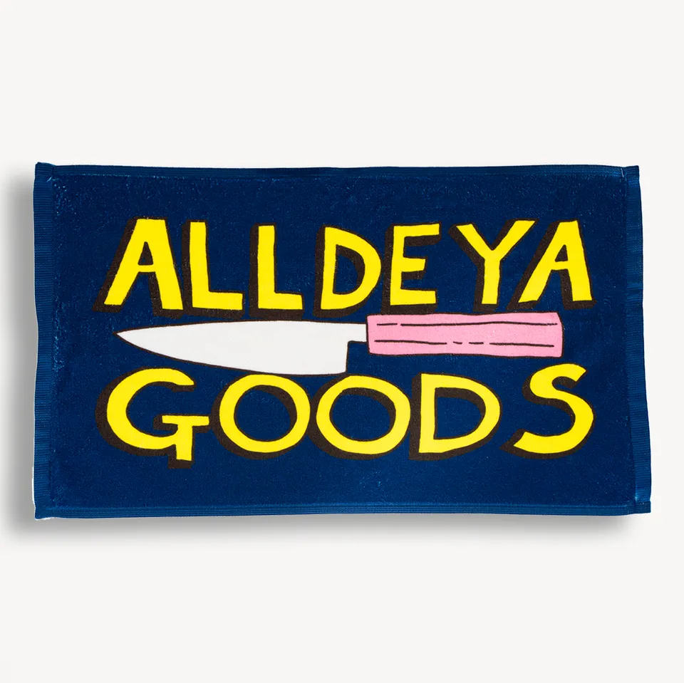 Deya All Deya Goods strofinaccio bar navy 30x52 cm