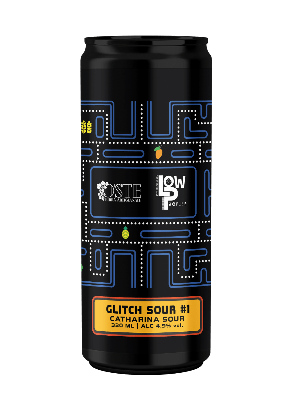 O'Ste Birre artigianali Glitch Sour Catharina lattina 4x330ml