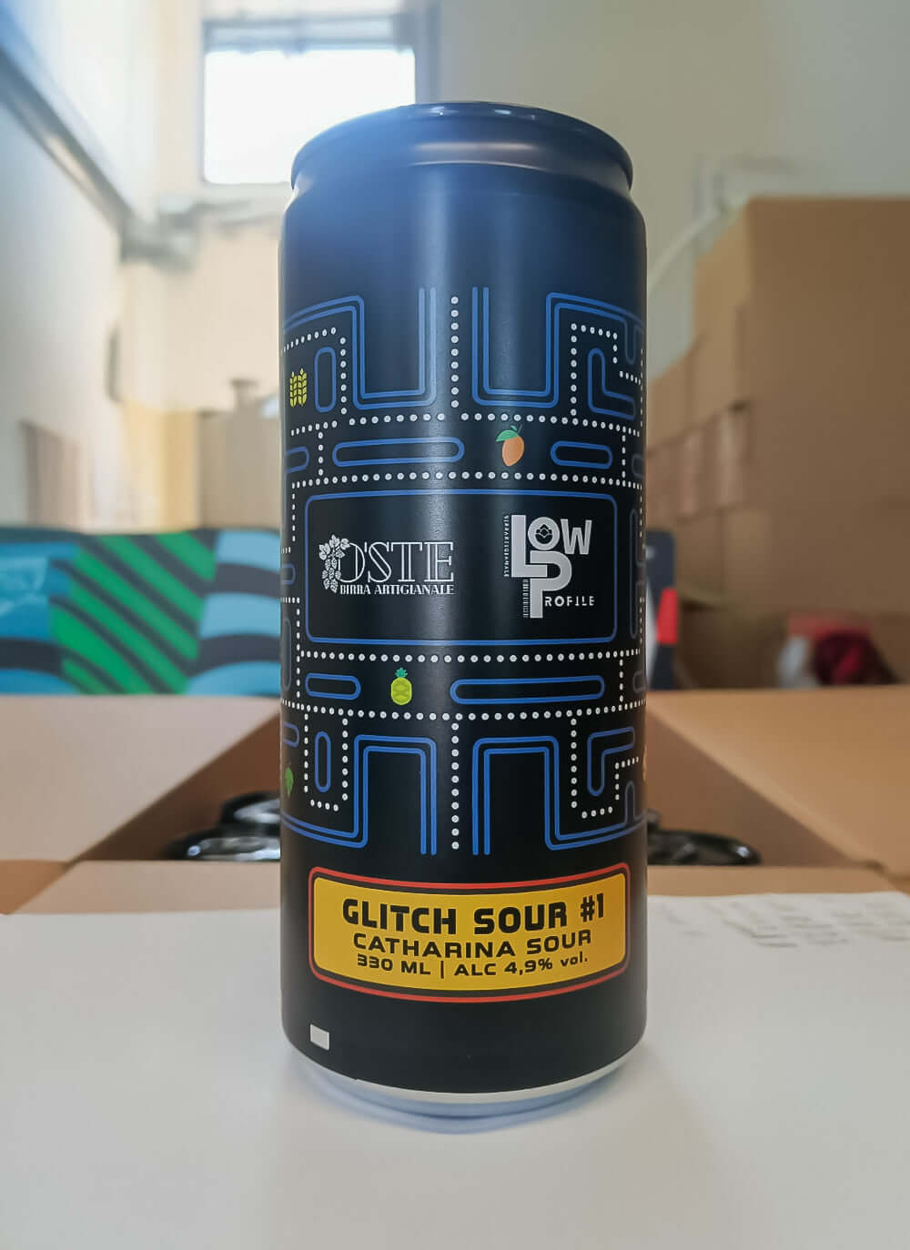 O'Ste Birre artigianali Glitch Sour Catharina lattina 4x330ml