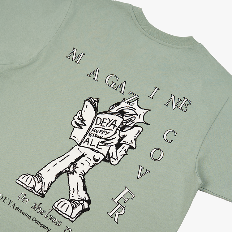 Deya Merch Magazine Cover V3 maglietta cotone Aloe