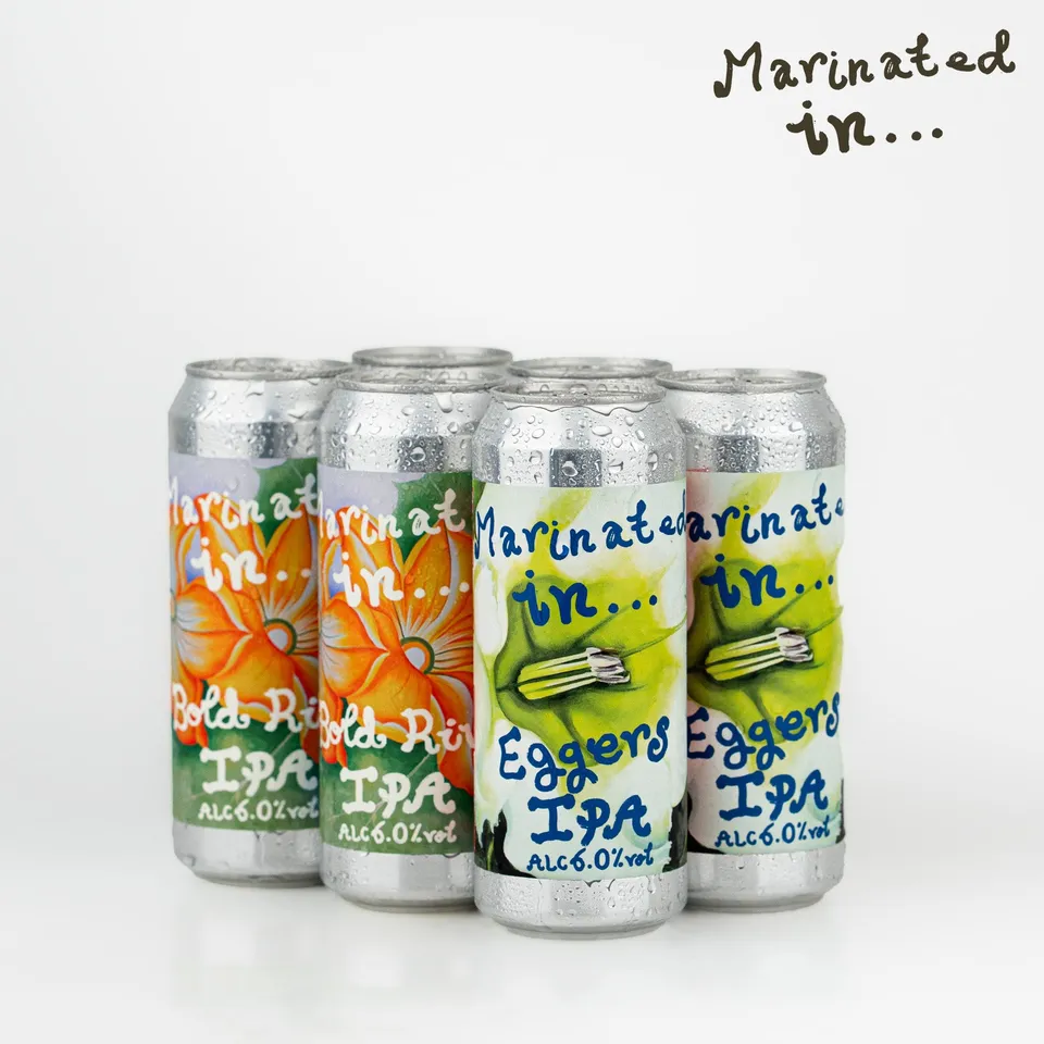 Deya Marinated In IPA 6% pack 6 lattine 500ml Eggers+Bold River