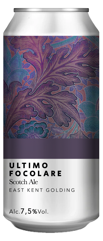 Shire Brewing Ultimo Focolare Birra Lattina Scotch Ale 7,5%