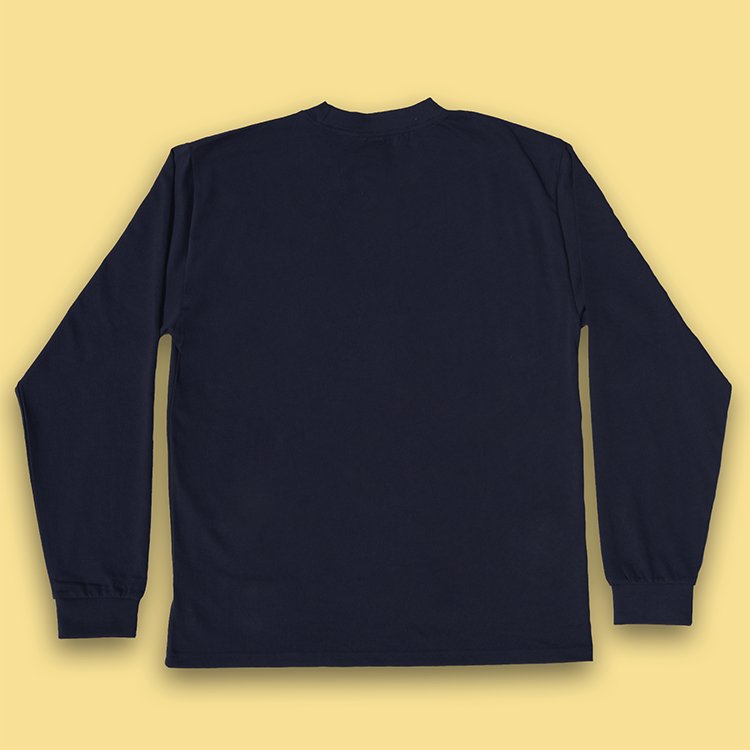 Deya Steady Rolling Man Longsleeve Maglietta Navy L cotone