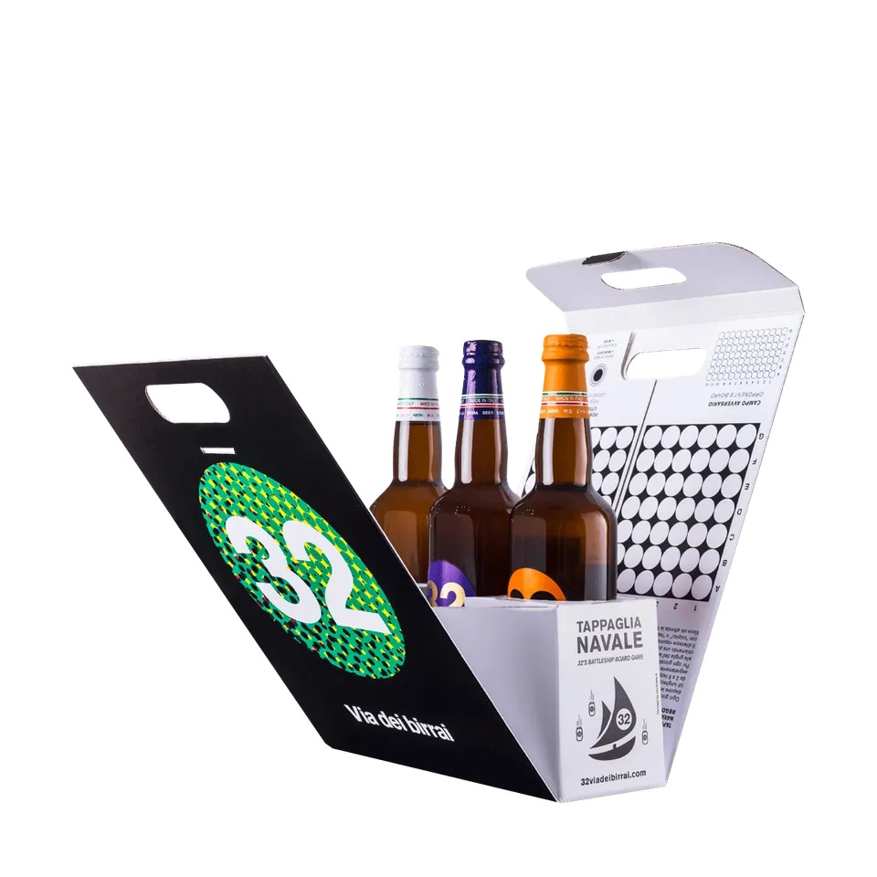 32 Via dei Birrai Tappaglia Navale Tris 6 box 3 birre
