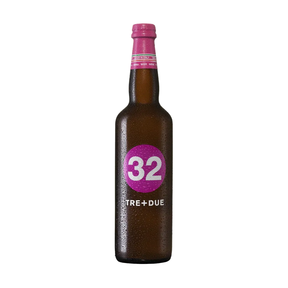 32 Via dei Birrai Tre+Due birra chiara 75 cl coriandolo arancia