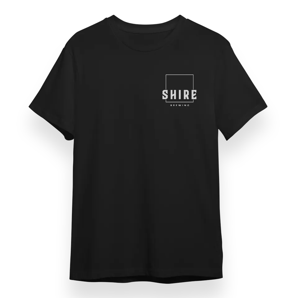 Shire Brewing Logo Shire maglietta merch cotone