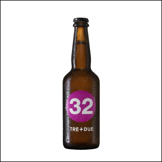 32 Via dei Birrai Tre+Due birra chiara 50 cl arancia