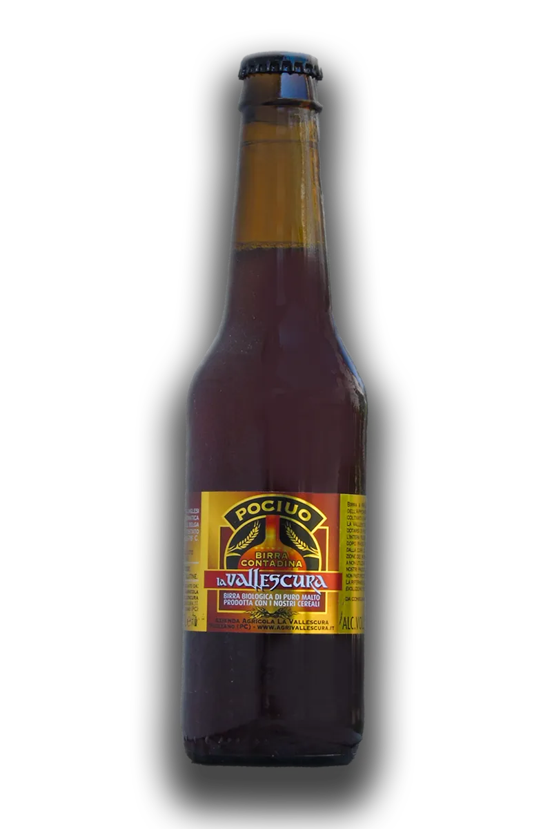 Birre Vallescura Pociuo birra rossa doppio malto 6%
