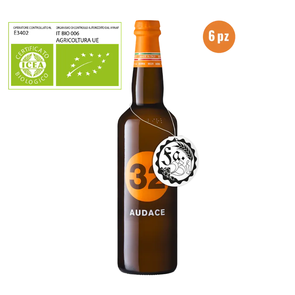 32 Via dei Birrai Audace Bio birra forte gourmet