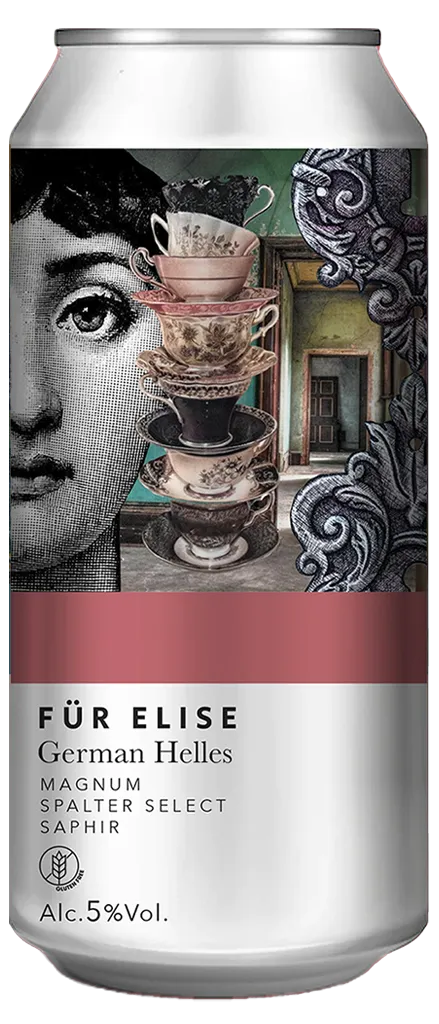 Shire Brewing Fur Elise Birra Lattina Helles Senza Glutine 5%