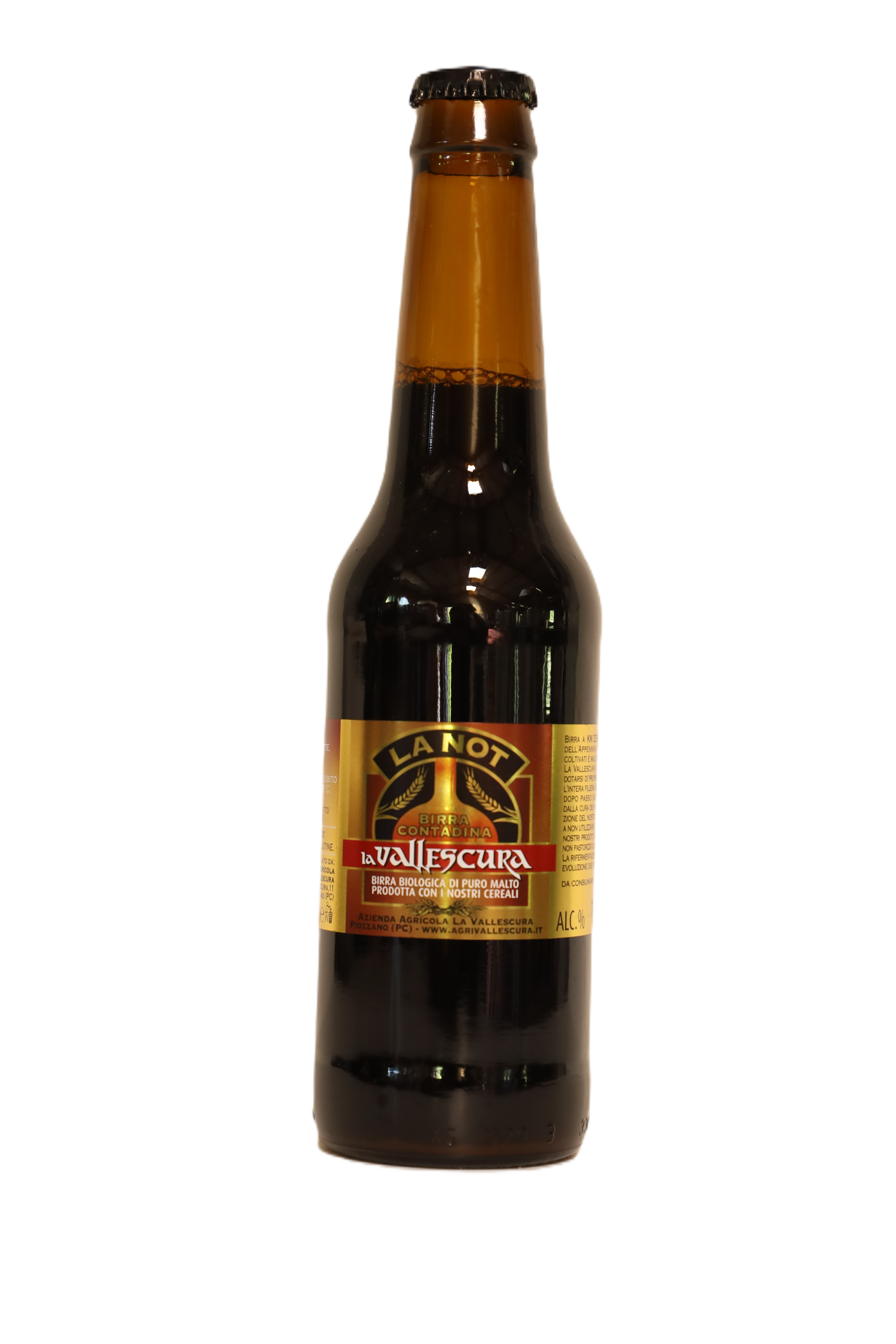 Birre Vallescura La Not birra nera porter 4,5%