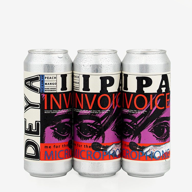 Deya Invoice Me for the Microphone IPA lattina 500ml 6%