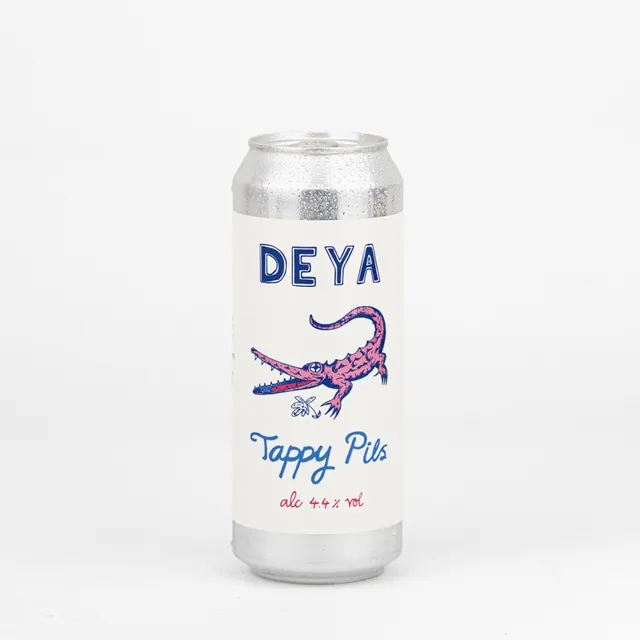 Deya Cans Tappy Pils Lager Lattina 500ml 4,4% Senza Glutine