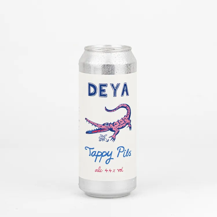 Deya Cans Tappy Pils Lager Lattina 500ml 4,4% Senza Glutine