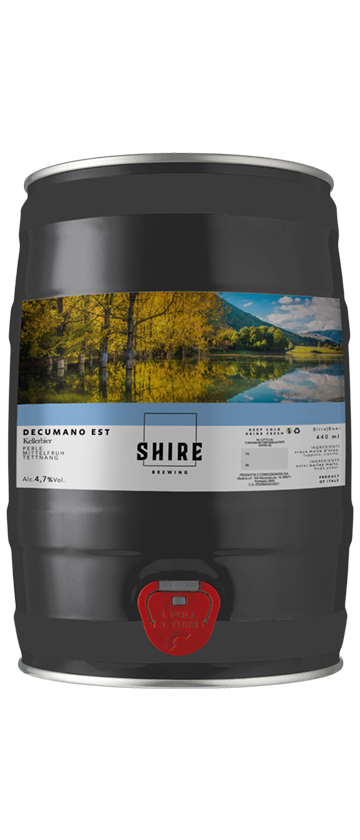 Shire Brewing Decumano Est birra kellerbier fusto 5 lt