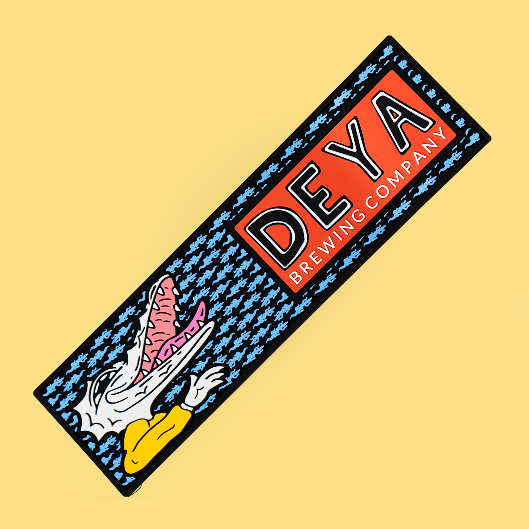 Deya Bar Runner Blue tappetino bar PVC 600x200 mm blu