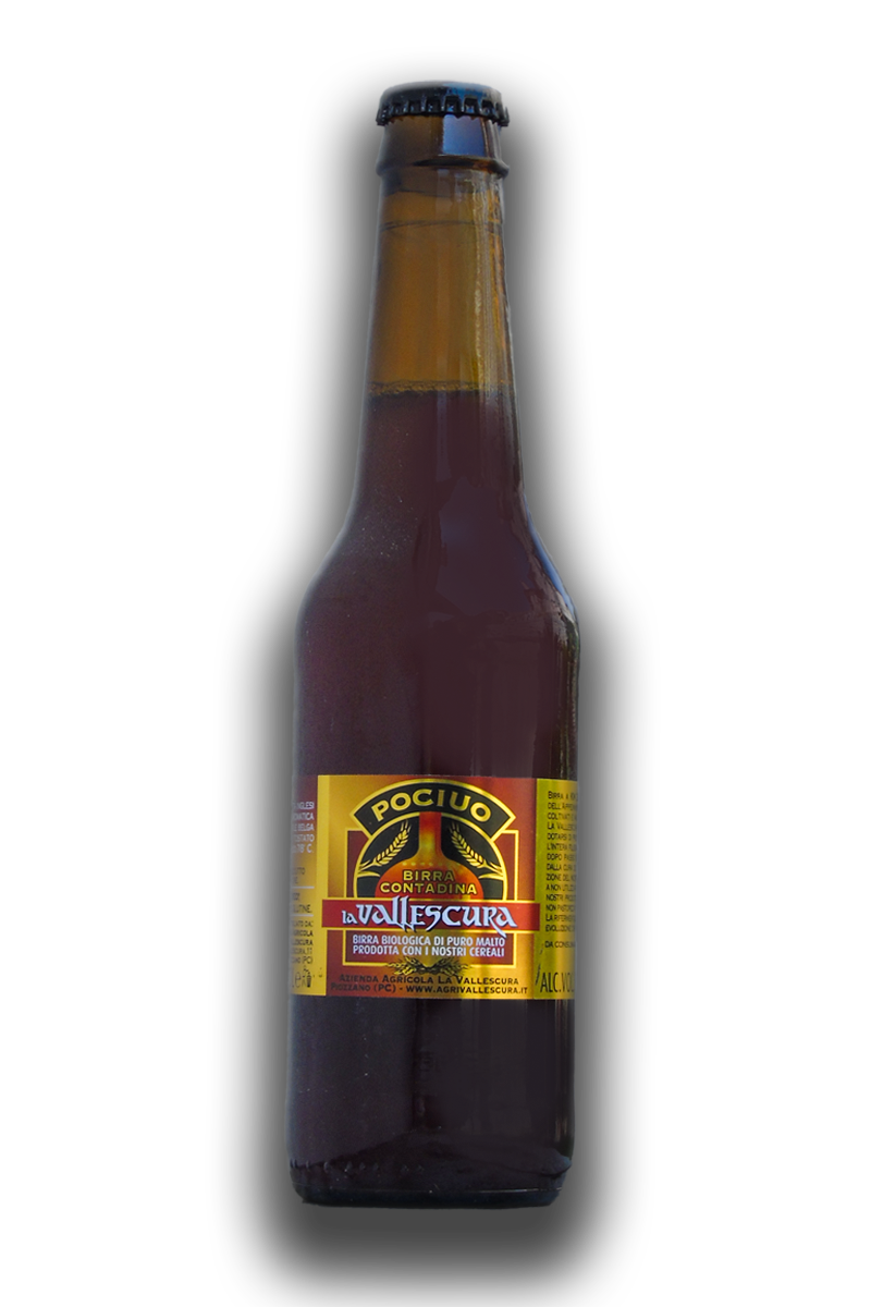 Birre Vallescura Pociuo birra rossa doppio malto 6%