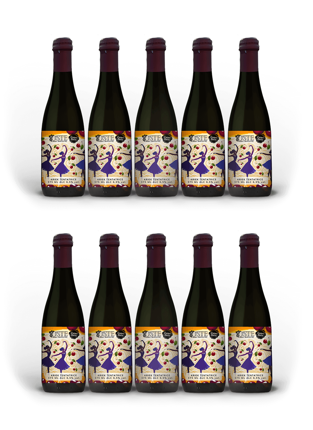 O'Ste Kriek birra ciliegie 375ml Tentatrice acida