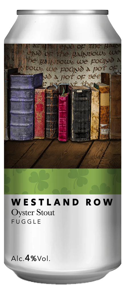 Shire Brewing Westland Row birra oyster stout 4% lattina