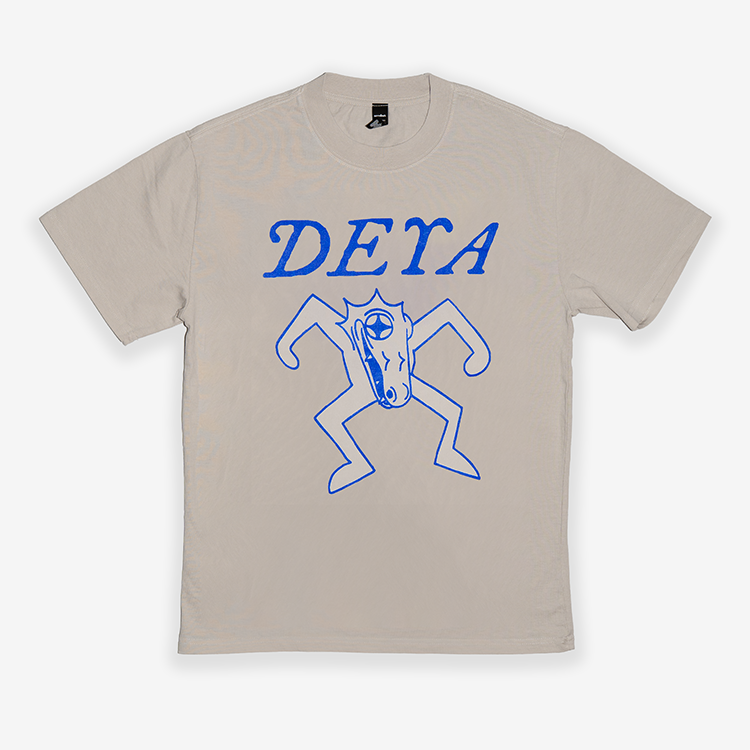 Deya Rythmn Tee maglietta cotone bianco off white