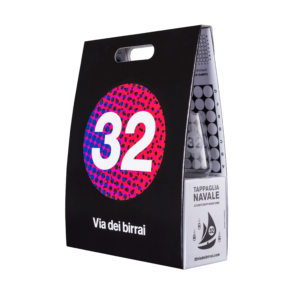 32 Via dei Birrai Voyage 32 Tappaglia Navale Tris scatola 3 bottiglie