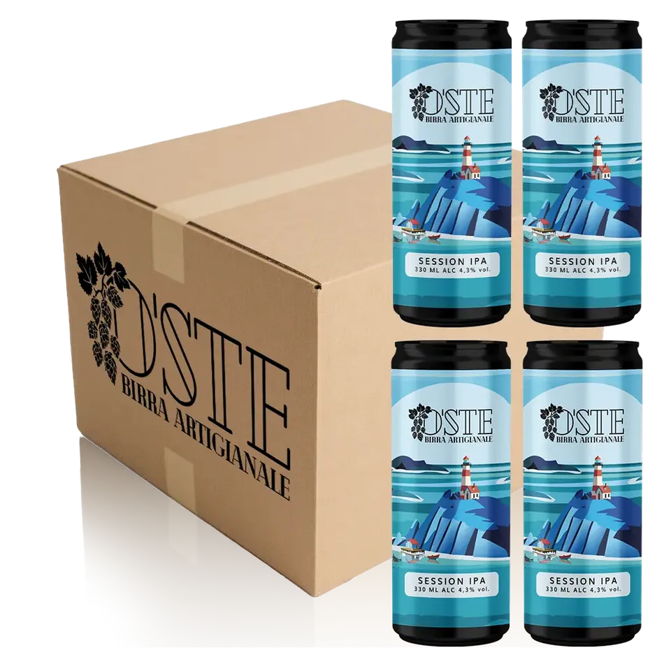 O'Ste Session IPA birra lattina 4x330 ml agrumata